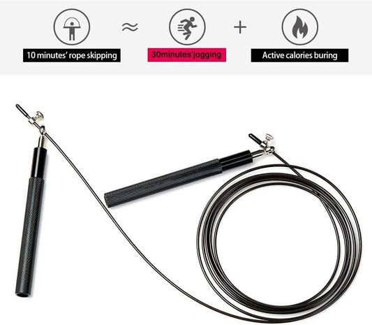 Speed Jump Rope – Steel & Aluminum